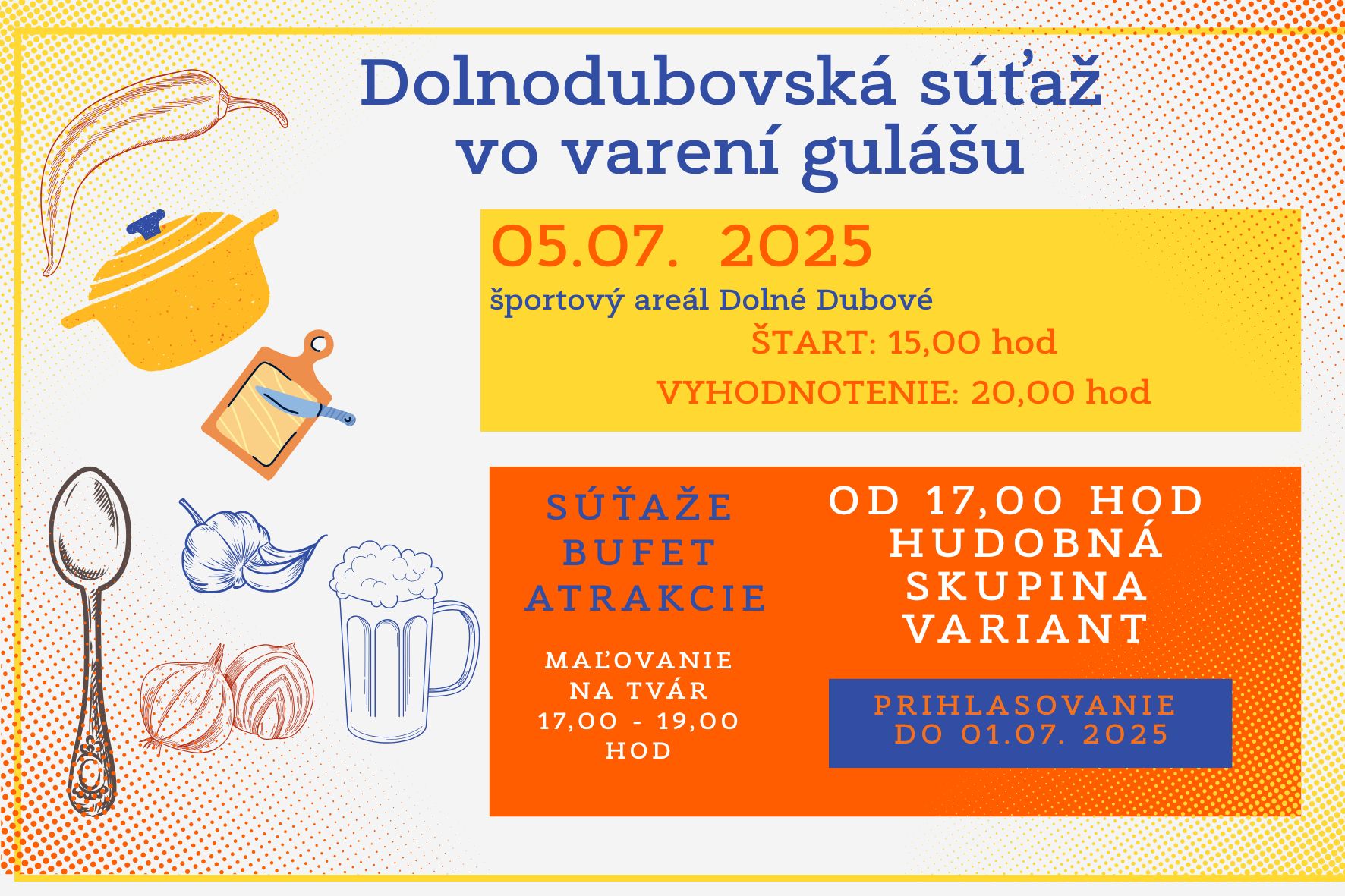 Dolnodubovská súťaž vo varení gulášu